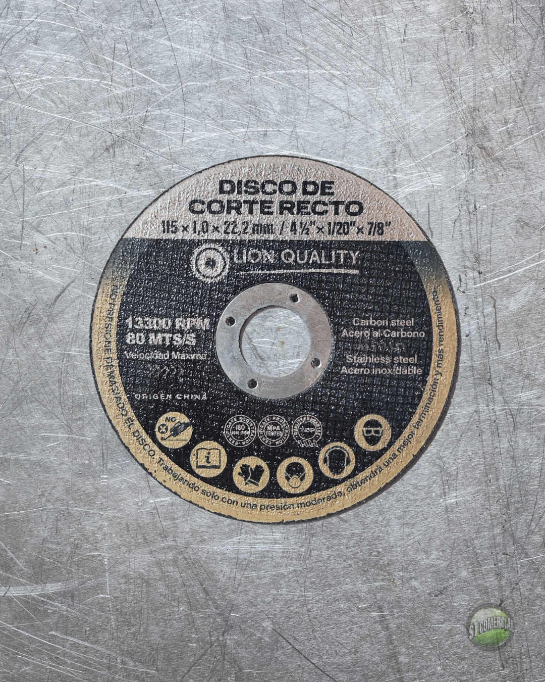Discos de Corte 4 1/2 para Metal | Segitec®
