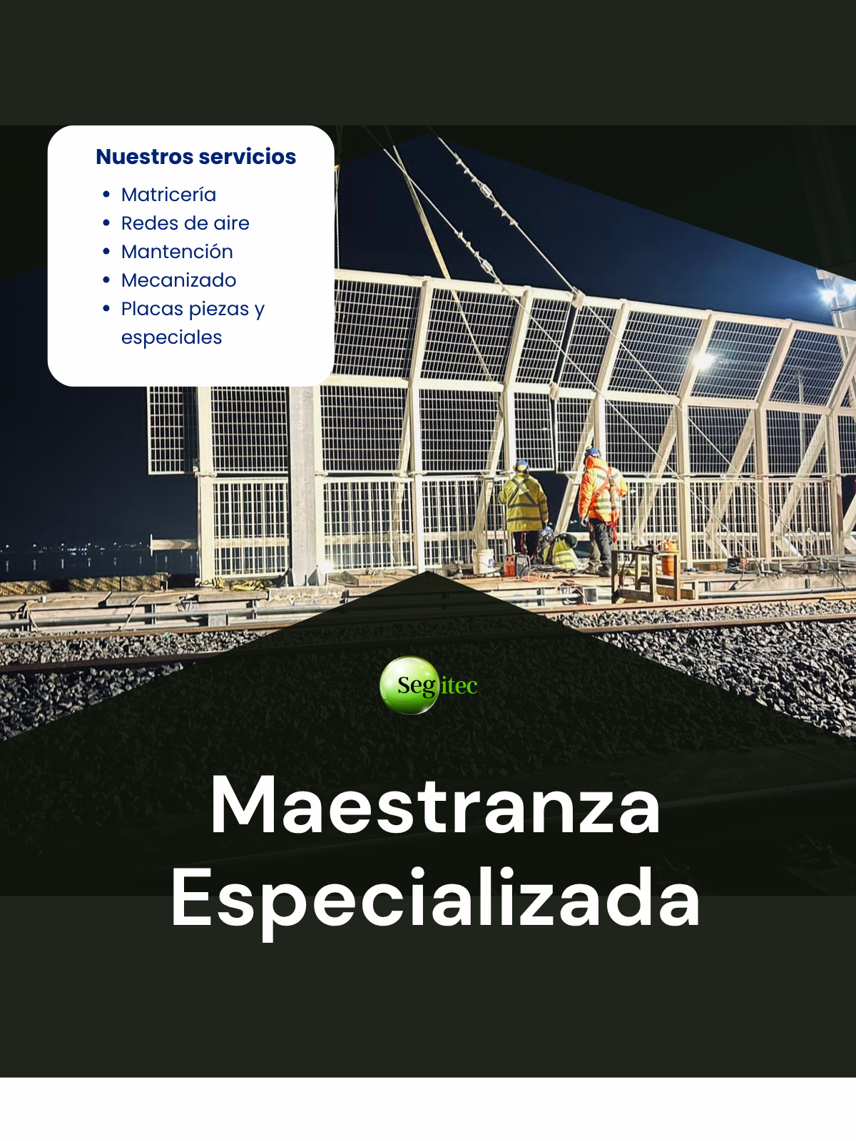 Torres y soportes metálicos para equipos e infraestructura - SEGITEC